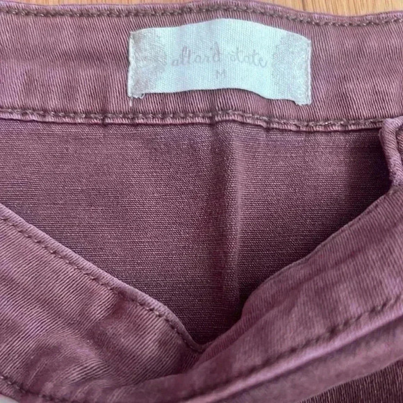 Altar’d State Button Up Mini Skirt Brown EUC Size Medium - Picture 3 of 4